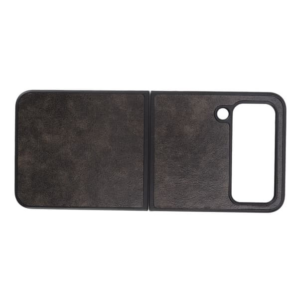 Foldable Screen Mobile Phone Case Leather Foldable Screen Phone Cover Protection for Samsung Galaxy Z FLIP 4 Camouflage Green