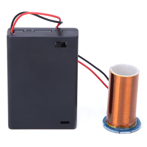 Mini Tesla Coil Battery Powered No Arc Remote Ignition Tesla Electronic DIY Kit Finished Product