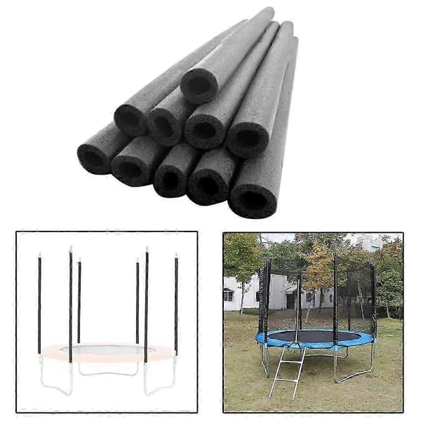 12-pak Trampolinbeskyttelsesskumhylstre - Erstatningspolstring til trampolinstolper
