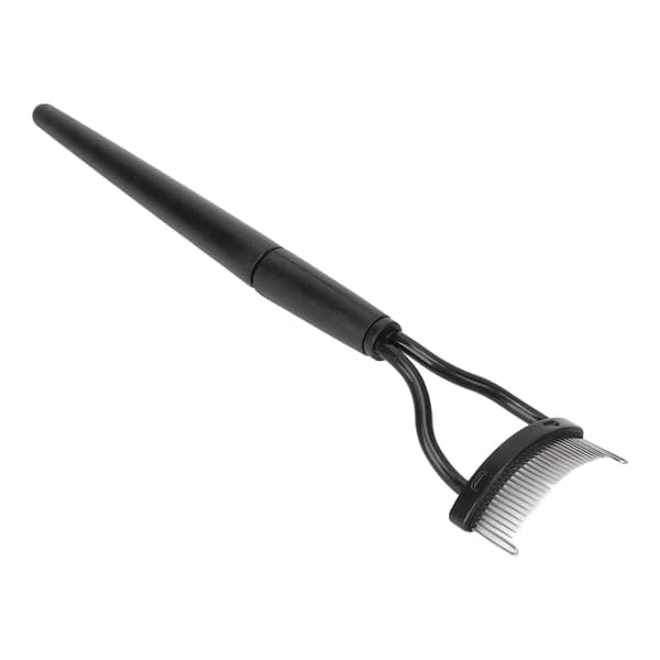 Foldable Eyelash Separator Teeth Eyelash Comb Eyelash Care Tool with Protective Case