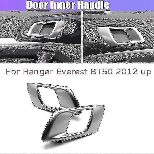 Vasen sisäovenkahva Ford Ranger Silvergrå-subaoe -malliin