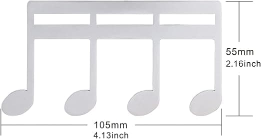 Nodemappe (sort), dagbog musikbogmappe, klaverudskrift