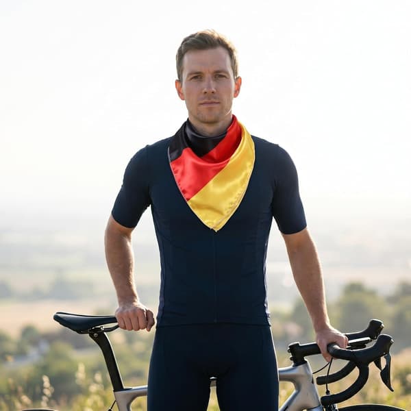 3 st Tyskland flagga tryckt bandana huvudduk polyester -