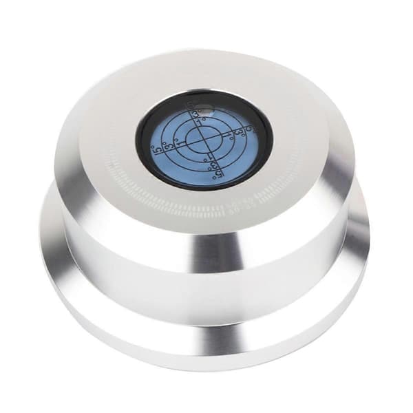 Record Weight Stabilizer LP Record Stabilizer Turntable Vinyl Clamp HiFi Premium Audiophile Quality Vinyl Vibration Silver