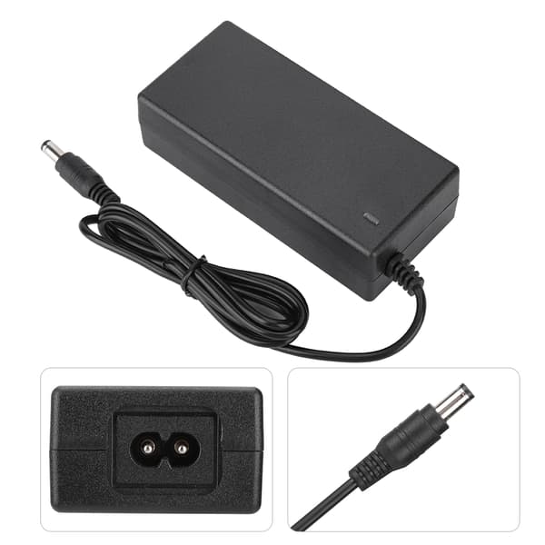 12.6V3A Strømforsyning Laderadapter Skjerm med LED-indikator 100-240V (EU-plugg)
