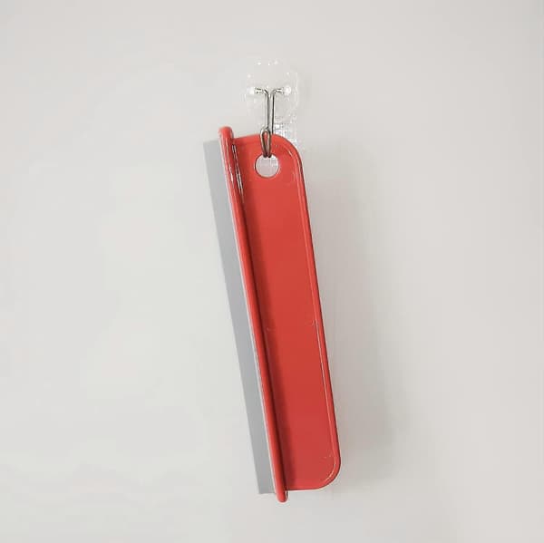 Small Silicone Squeegee for Bathroom, Shower Glass, Mirrors, Car Windows, Kitchen, Water Blade, Scraper 2 pcs (Red+Coffee)
