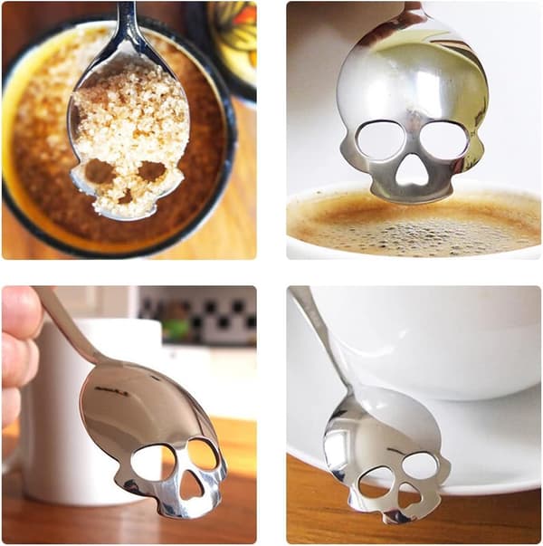 Multifunctional Stainless Steel Mixing Spoon 2-pack Spoon Mysterious F
