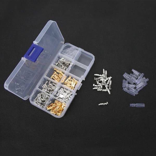 150 stk. isolerede kabelstik Han Hun Kabelstik 2.8/4.8/6.3/4mm Industritilbehør