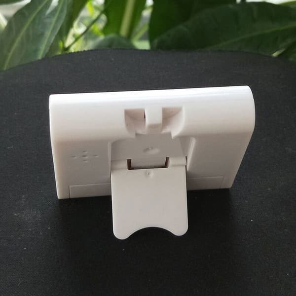Magnetisk kökstimer med stor LCD-display, högt alarm och nedräkningstimer, Vit-MCJ
