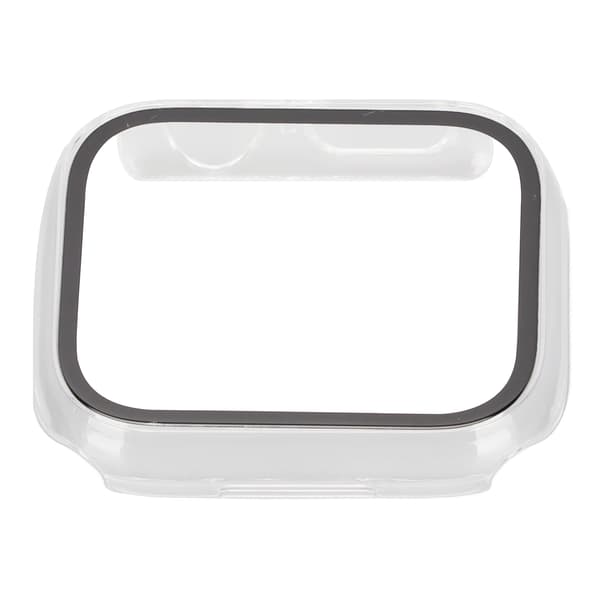 Protective Watch Case with Tempered Glass Screen Protector, Full Coverage HD for IWatch Series 7 2021 41mm Transparent