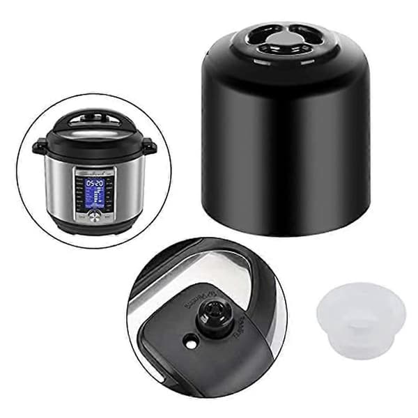 Dampventilhåndtak Flyteventil Reservedeler med 3 silikonhetter for Instant Ultra 3, 6, 8 QT