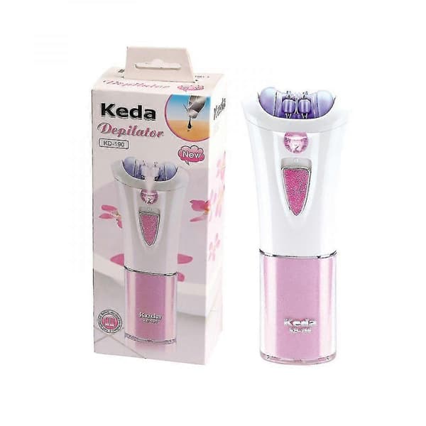 Smooth Glide Epilator til kvinder ansigt - krop og ansigtshårfjerning