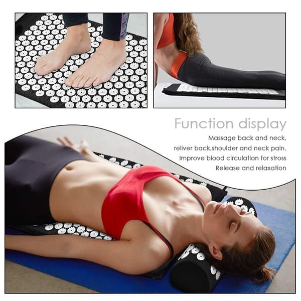 Akupunkturmassage måtte yogamåtte - akupunktur afslapningsyogamåtte