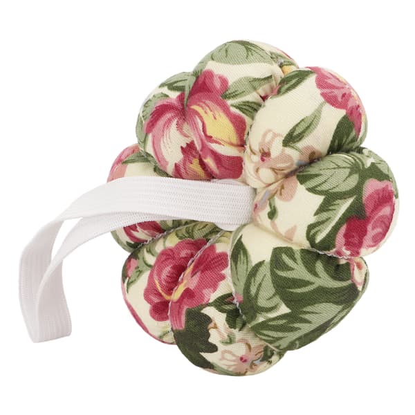Wrist Pin Cushion Safe Comfortable Hands-Free High Efficiency Durable Pin Cushion for Beginners Student Mom Rose Garden