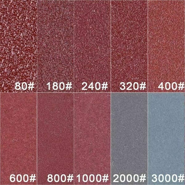 longziming 2 tum sandpapper flocking sandpapper set slipning polering papper pad 200 stycken sandpapper set + svamp pad slipbord