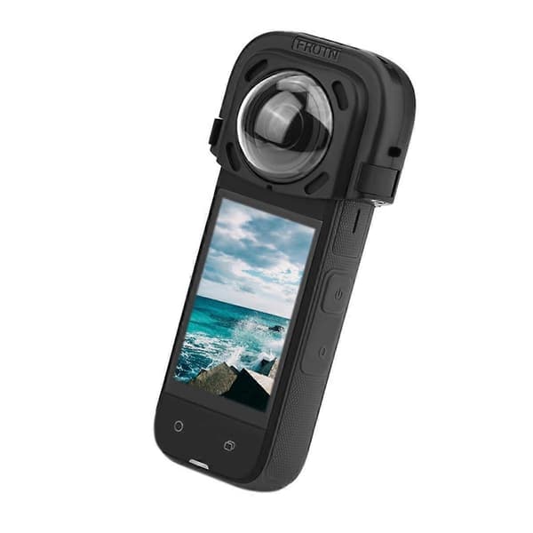 Lens Protector for X4 Lens Protection Cover for Insta 360 X4 Camera Anti-Scratch Glass Protective Case