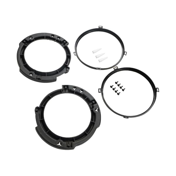 1 Pair Headlight Mounting Ring Set 7 Inch Replacement for Jeep Wrangler JK 2007-2017