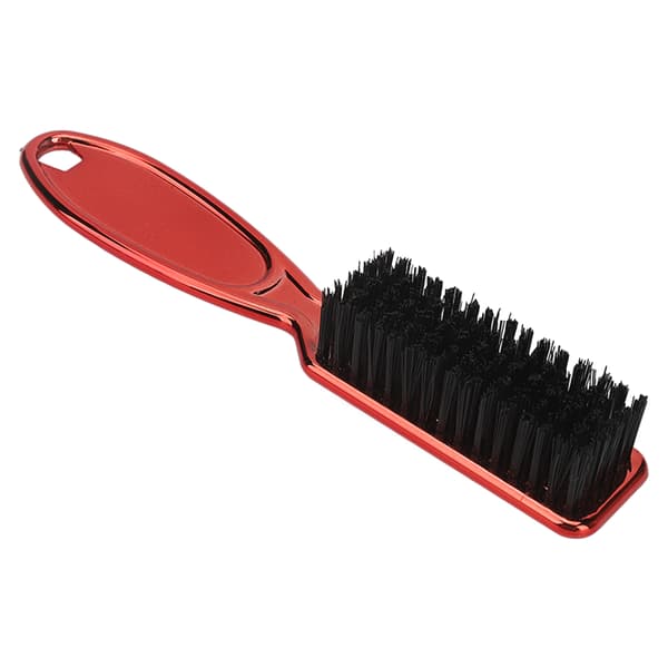 Men's Beard Styling Comb Beard Care Brush Haircut Styling Comb Handle Multifunctional Brush Red
