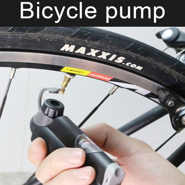 Premium Mini Cykelpumpe - Højtryksydelse 100PSI - Cykelluftpumpe