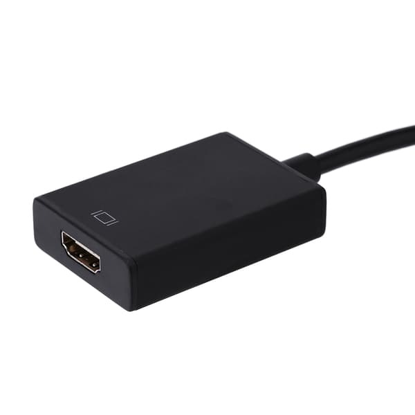 1080P HD VGA til HDMI Lyd Video Kabel Adapter Omformer med USB-kabel for PC Datamaskin