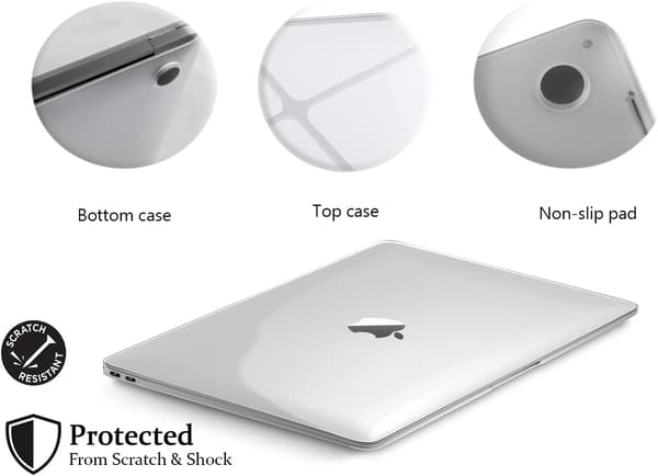Case Compatible with MacBook Pro 13 inch 2016-2020 (A2338 M1/ A2289/ A2251/ A2159/ A1706/ A1989) Protective Snap On Hard Shell