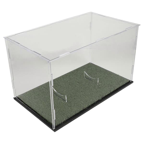 Spänne Rugby Display Box Transparent Rugbyboll Displayfodral Skrivbordsmonter Stabil Displayfodral Akryl Displaybox