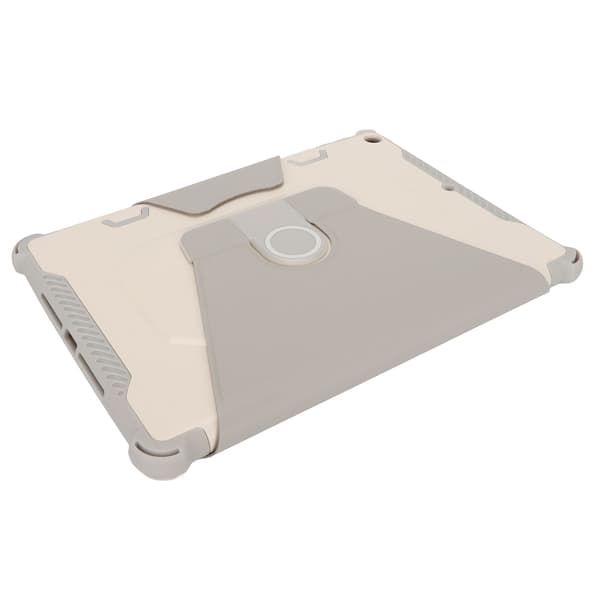 Tablet Case Thin Shockproof Drop-proof Protective Tablet Cover with Stand for IOS Tablet 10.2 inch 9th 8th 7th Generation Gray