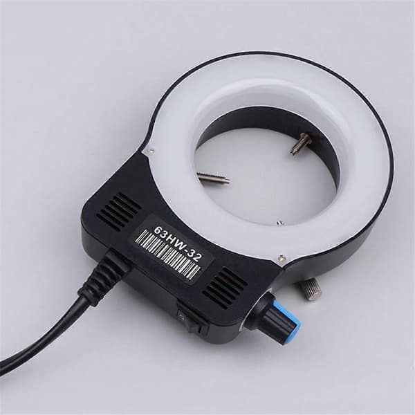Microscope Ring Light Illuminator Lamp for Microscope Circle Light Industrial Microscope Camera EU-