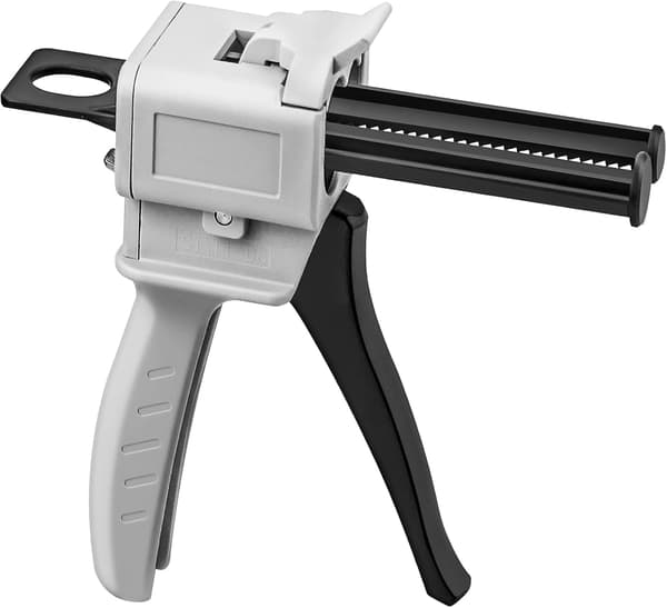 50 ml epoxy dispenserpistol, AB epoxy limpistol 1:1-forhold til limning, grå-FY-