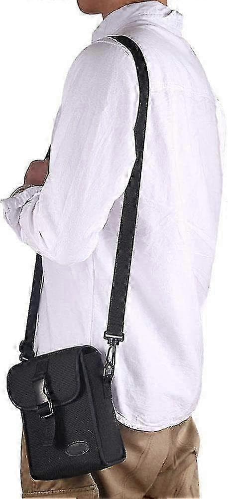 Binocular Case, Universal Binocular Case, Elegant and Robust, Oxford, Adjustable Straps, For 42mm Binoculars, Black