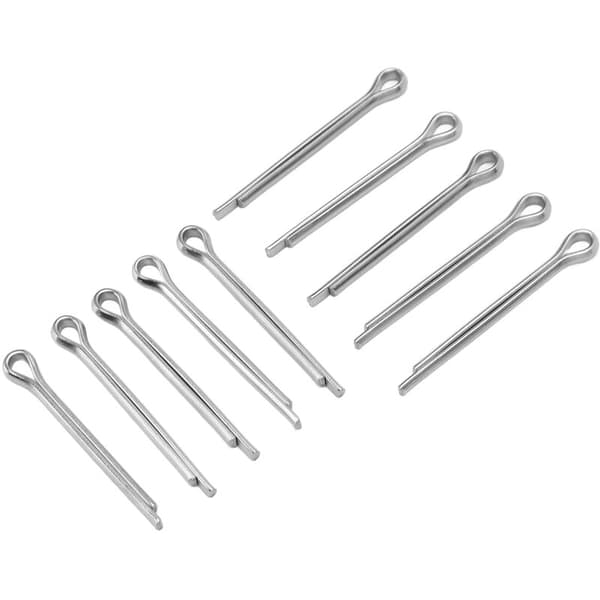 RISIKO 10 stycken/set cykel skivbromsbelägg låsstift, rostfritt stål split splint låsstift