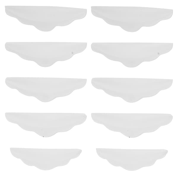 5 Pairs Eyelash Perm Pad Silicone Reusable Lash Lift Pad Set Makeup Tool White
