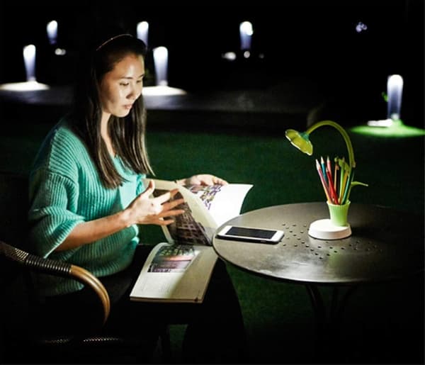 USB-oppladbar fleksibel leselampe dimbar LED-bordlampe sengelampe med berøringssensor (