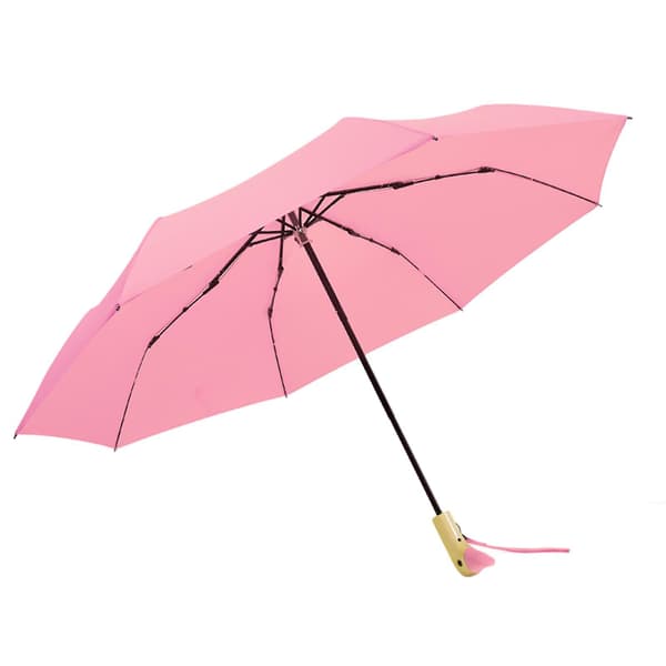 Sun Rain Paraplyer Kompakt Paraply Rejseparaply Holdbart Sammenfoldeligt Paraply Rosa