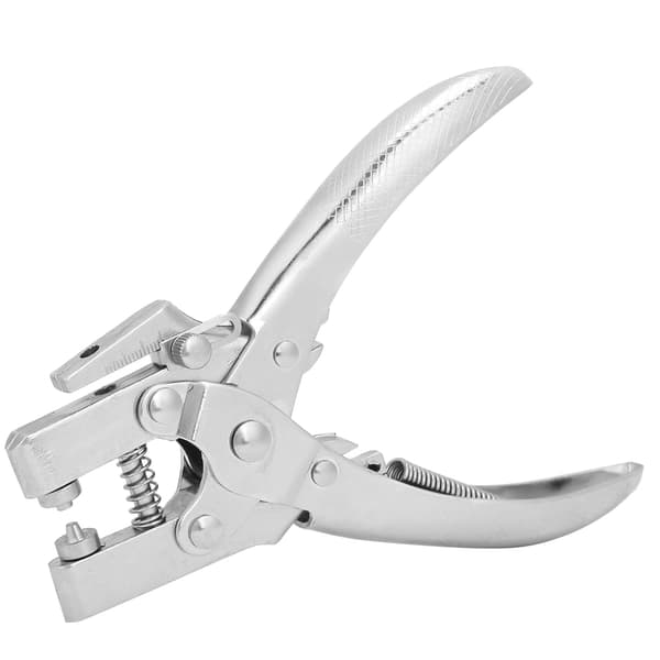 Multifunctional Dual-Use Steel Manual Hole Punch Pliers Hand Tool with 100 Buttons