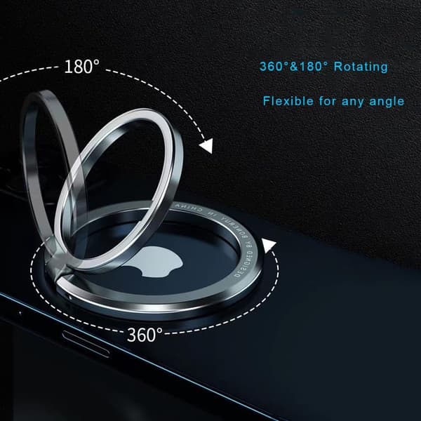 MagSafe Telefongrep med Avtakbar Magnetisk Ringholder & Fingerstropp [JUN]