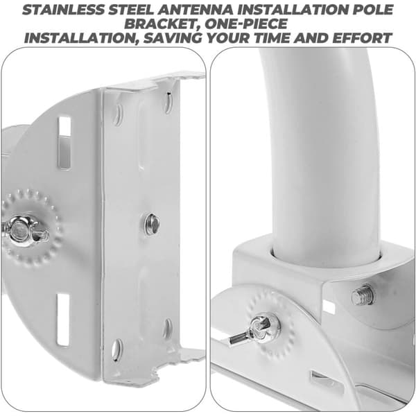 Antenna Mount for Outdoor and Wind Use, Compatible with Various Antennas