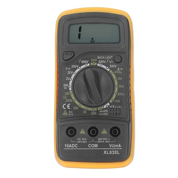 Digitalt multimeter Høj nøjagtighed Multifunktionel modstand Strømspændingsmåler til industri