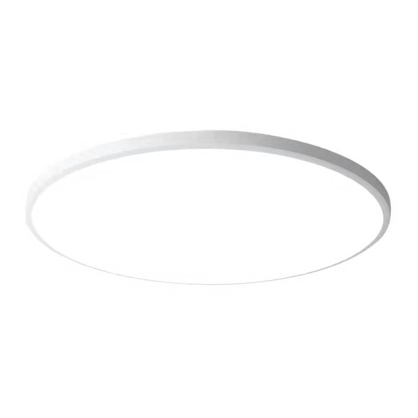 20W Dæmpbar LED Loftlampe, Rund Panel Loftlampe, Ø23cm, Hvidt Lys, Hvid Kant