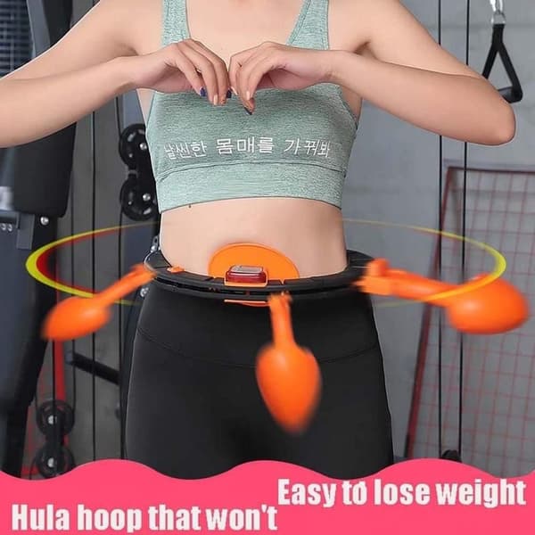 Hula Hoop with Automatic Counting, Adjustable Slimming Exercise