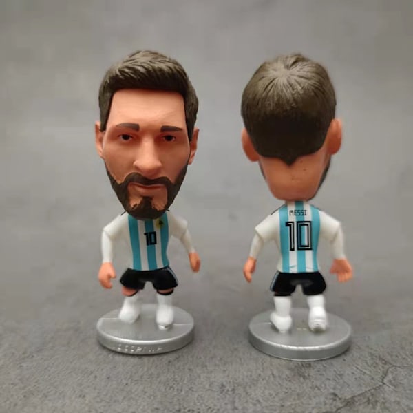 Jalkapallofani Real Madrid Pariisi Dockmodell Ornamentti Ystävänpäivä messi national team