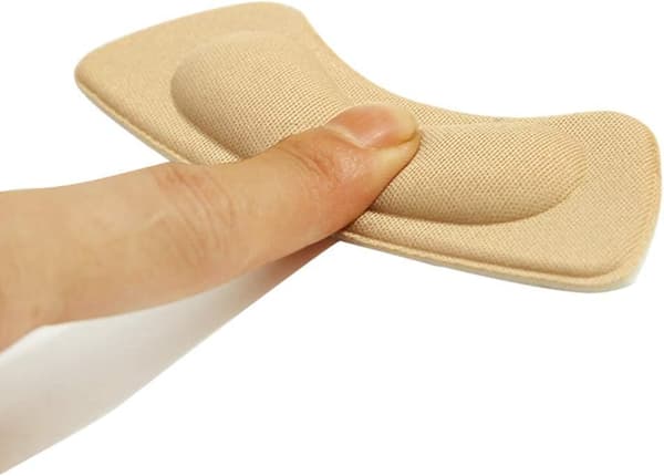 6 par puter, hælinnlegg selvklebende fôr sko i