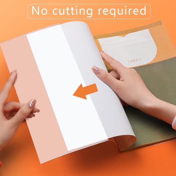 Book Cover - 10 Pcs Transparent A4 Notebook Covers Insert Folders Paper Protectors_yu