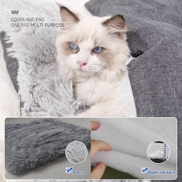 Cat Pillow - Cat Basket - Self-heating Cat Blanket - Self-heating Cat Blanket - 2-in-1