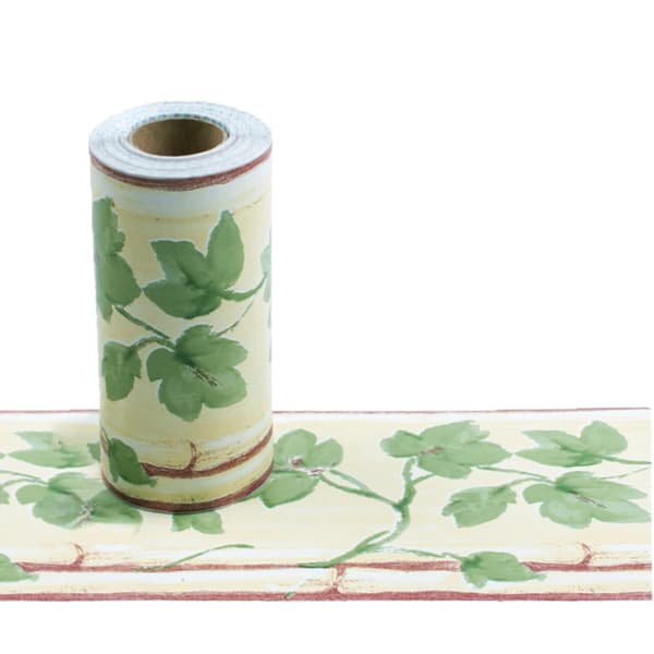 Självhäftande tapetbård för vägg - 10 cm x 10 meter