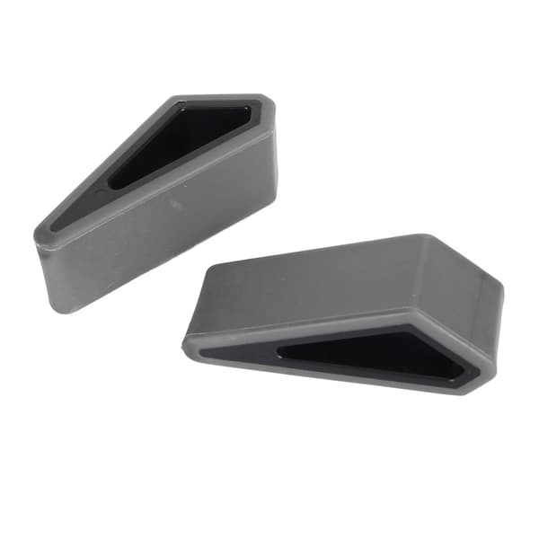 2 stk Mini Bærbart Laptopstativ Ergonomisk Design Forhindrer Deformasjon Laptopstativ for Husholdning Svart