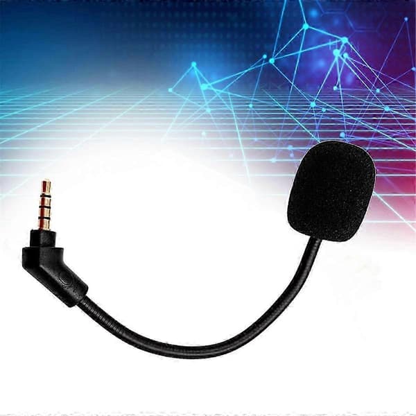 Erstatnings 3.5mm Mikrofon til Cloud Flight/Flight S Gaming Headset Gaming Hovedtelefon Mikrofon