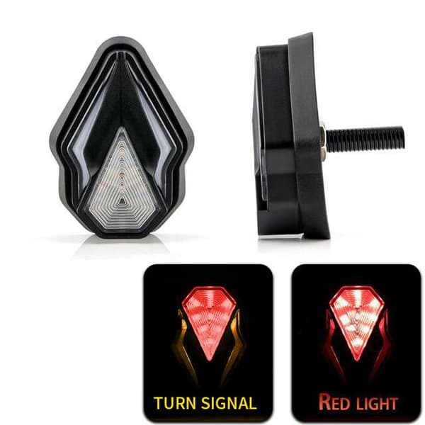 1 par nye universelle motorcykel LED-blinklys Rogue