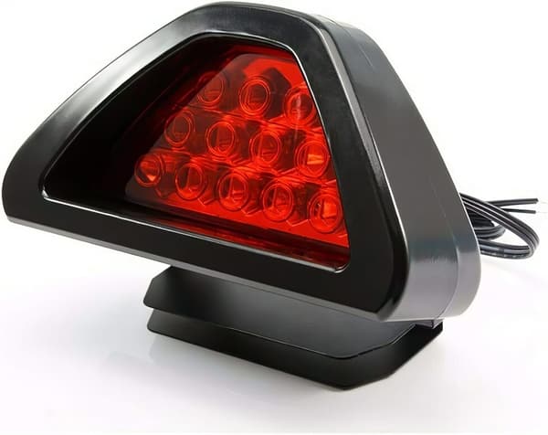 Bilens bakre bremselys 12V Universal 12 LED Tredje bremselys Strobe