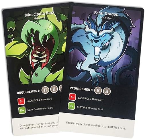 Here to Slay Warrior & Druid Expansion Pack - Designet til at komplementere dit Here to Slay-grundspil